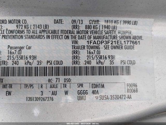 Ford Focus Se