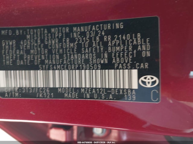 Toyota Corolla Se