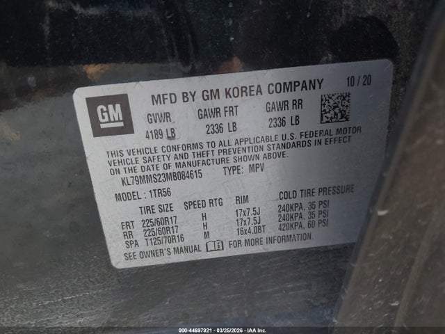Chevrolet Trailblazer Fwd Ls