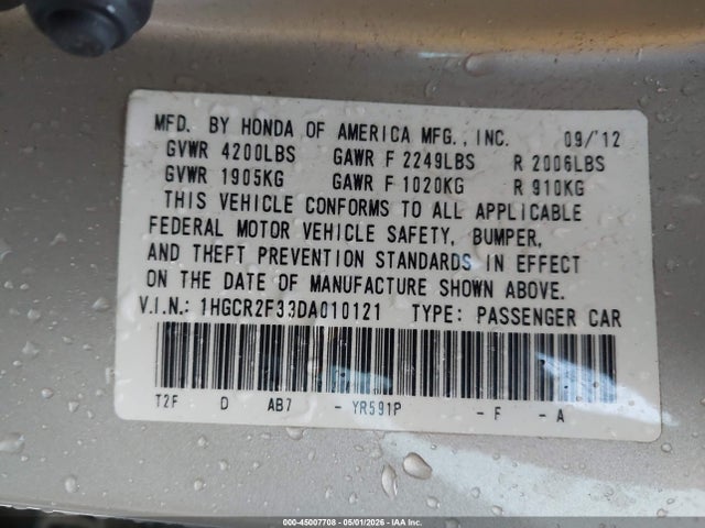 Honda Accord Lx