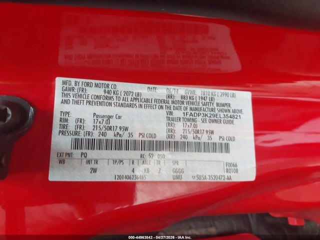 Ford Focus Se