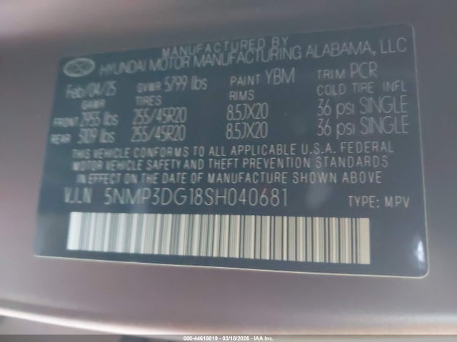 Hyundai SANTA FE Limited
