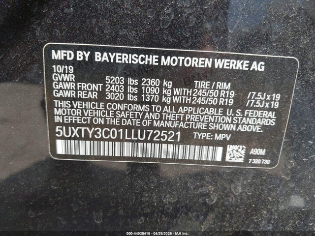 BMW X Series Sdrive30i