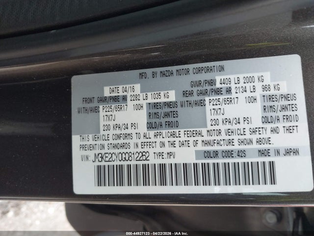 Mazda Cx Touring