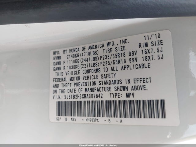 Acura RDX Tech Pkg