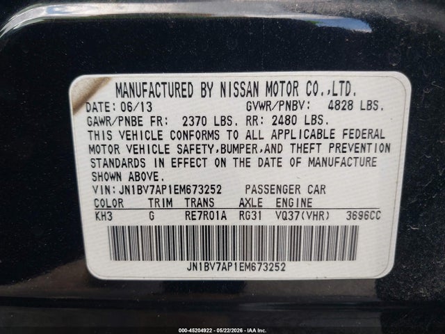 INFINITI Q50 Premium