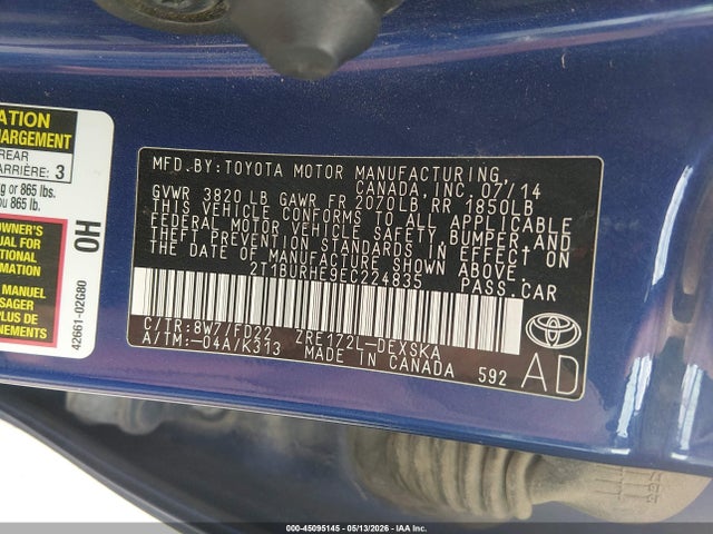 Toyota Corolla S Plus