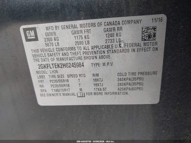 GMC Terrain Sle-2
