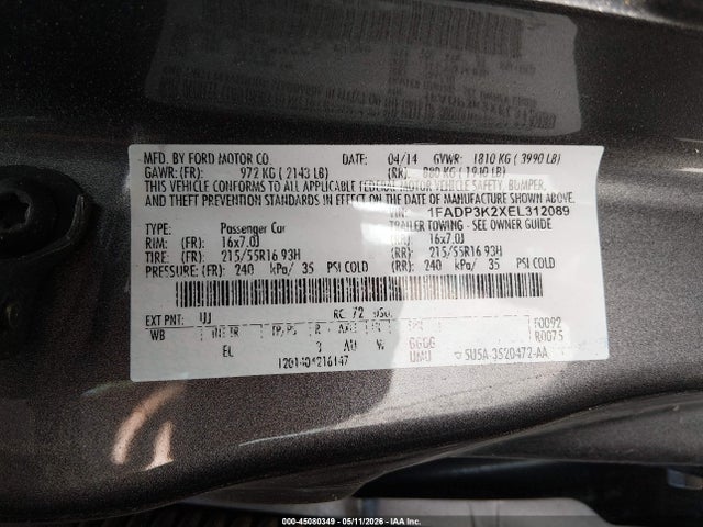 Ford Focus Se
