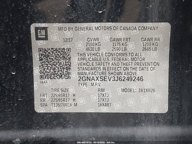 Chevrolet Equinox Lt