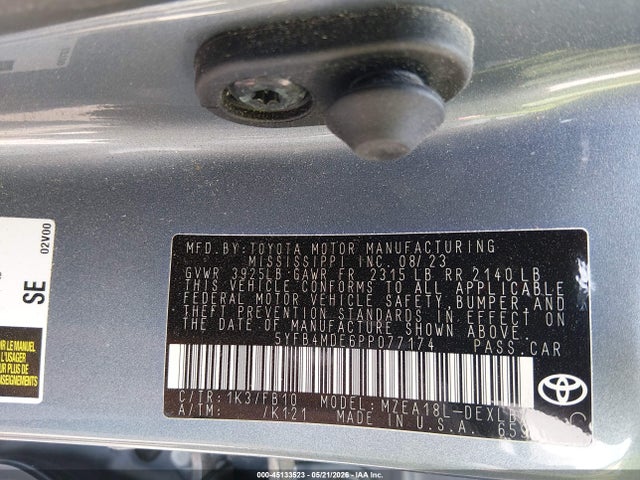 Toyota Corolla Le