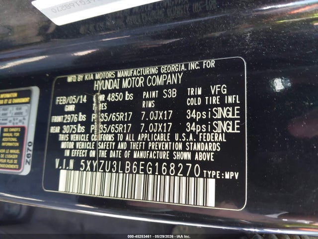 Hyundai SANTA FE 2.4l