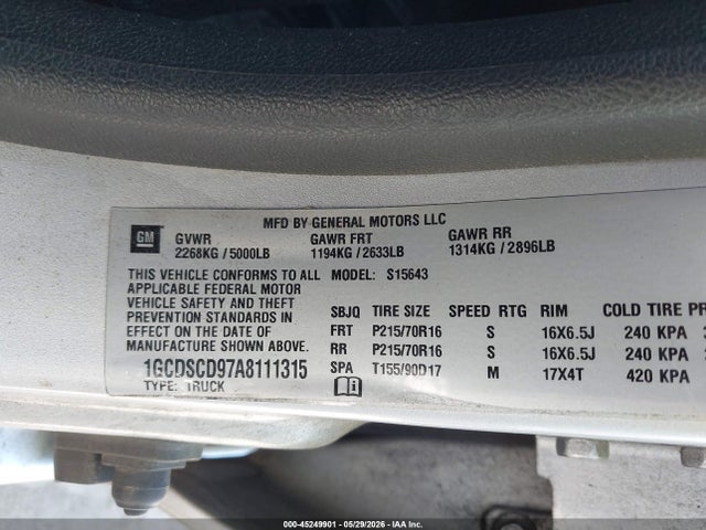 Chevrolet Colorado 1lt