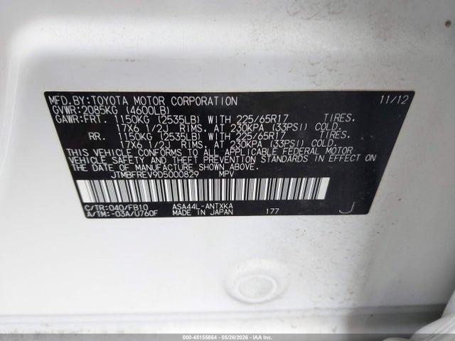 Toyota RAV4 Le