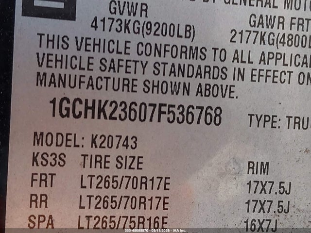 Chevrolet Silverado 2500 Ltz