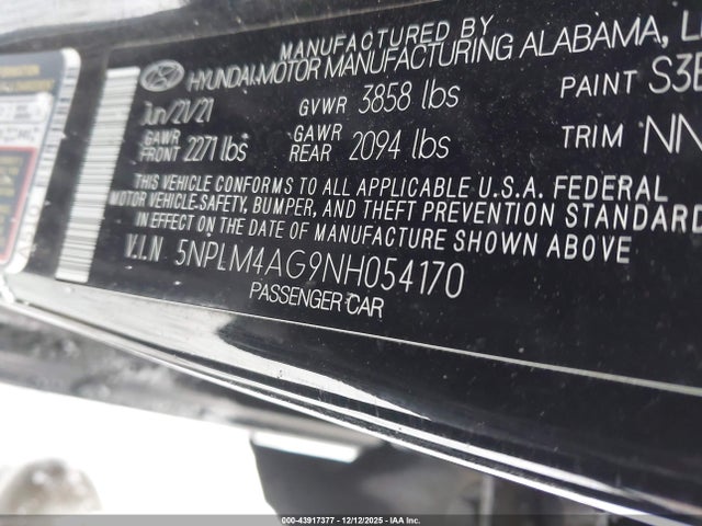 Hyundai ELANTRA Sel