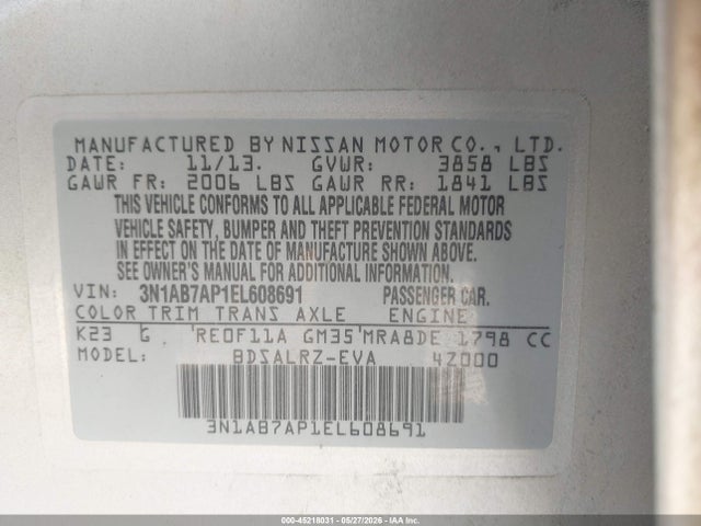Nissan Sentra Sr