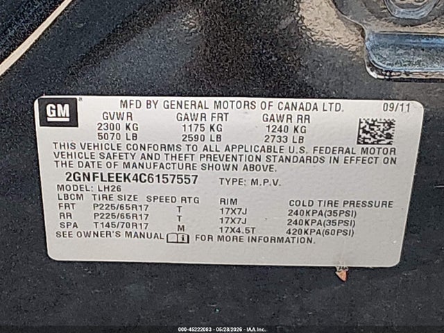 Chevrolet Equinox 1lt