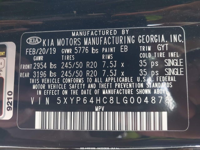 Kia Telluride S