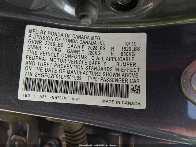 Honda Civic Lx