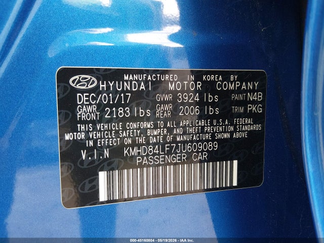 Hyundai ELANTRA Value Edition