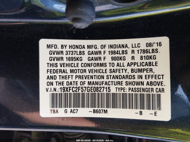 Honda Civic Lx