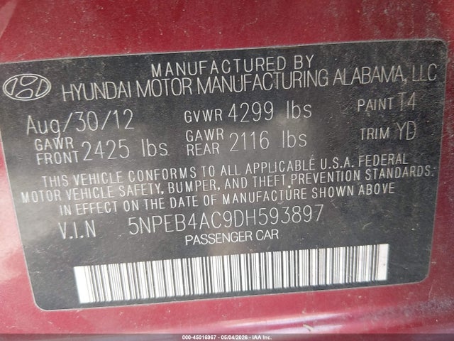 Hyundai SONATA Gls