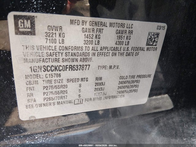 Chevrolet Tahoe Ltz