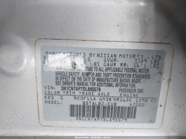 Nissan Versa 1.6 Sv