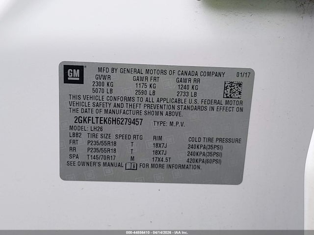 GMC Terrain Sle-2