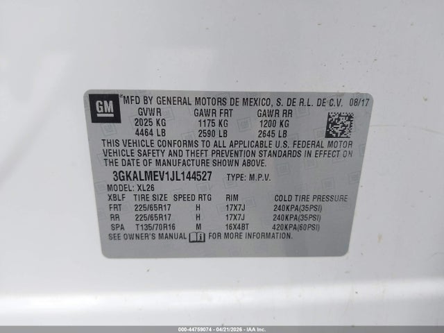 GMC Terrain Sle