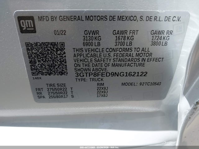 GMC Sierra 1500 2wd  Short Box Denali
