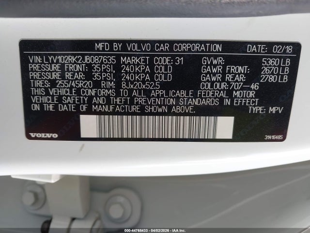 Volvo XC60 T5 Momentum