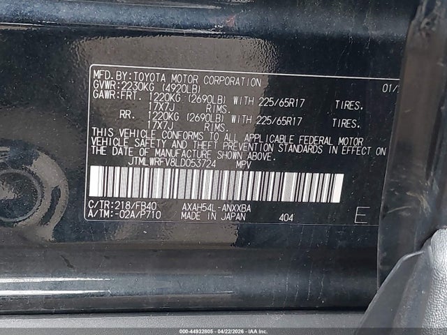 Toyota RAV4 Le