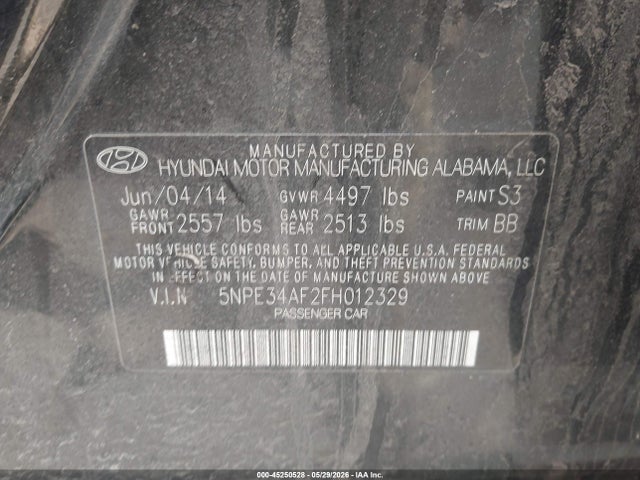 Hyundai SONATA Limited