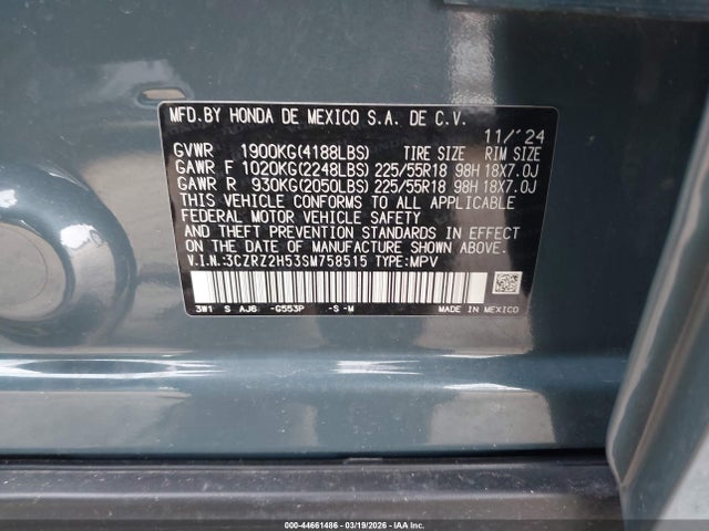 Honda HR-V Awd Sport