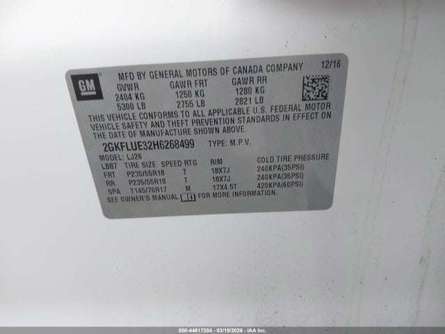 GMC Terrain Slt