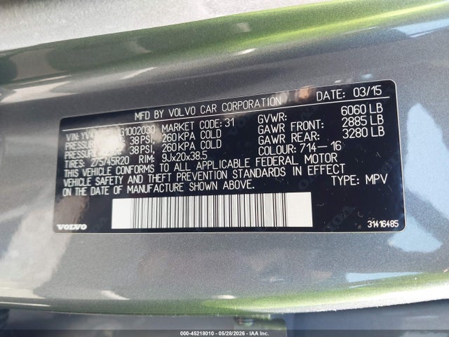 Volvo XC90 T6 Inscription