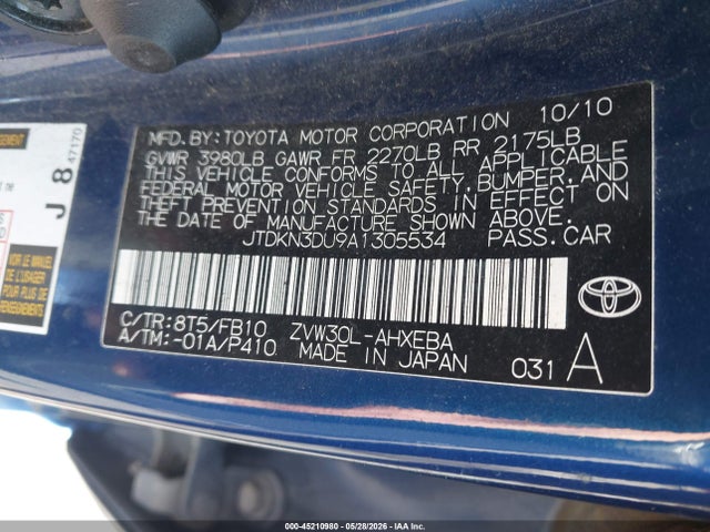 Toyota Prius Ii