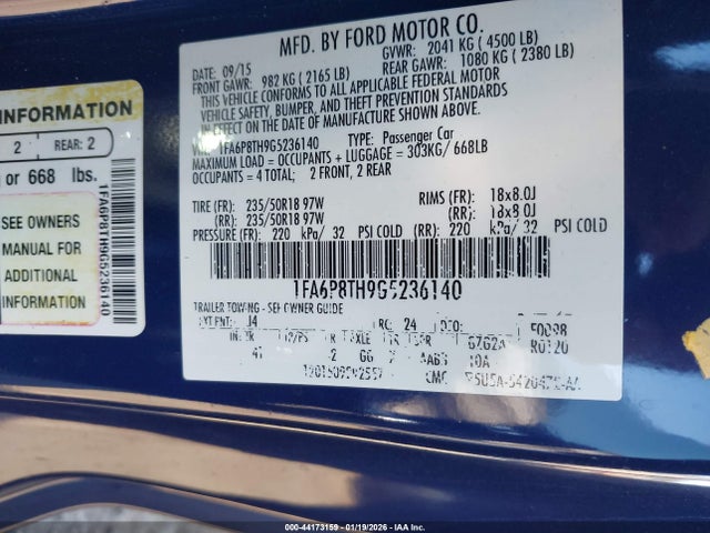 Ford Mustang Ecoboost
