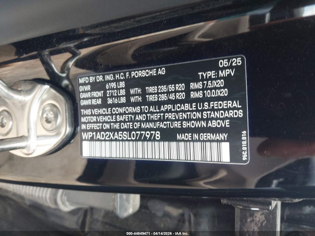 Porsche Macan Electric