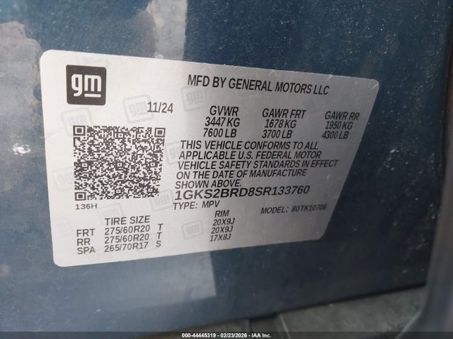 GMC Yukon 4wd Elevation