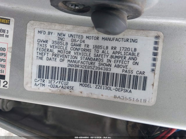 Toyota Corolla S