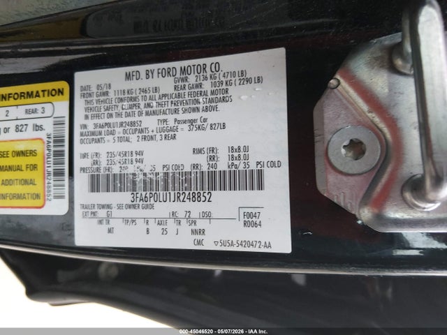 Ford Fusion Se