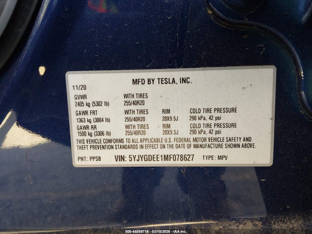 Tesla Model Y Long Range Dual Motor All-wheel Drive