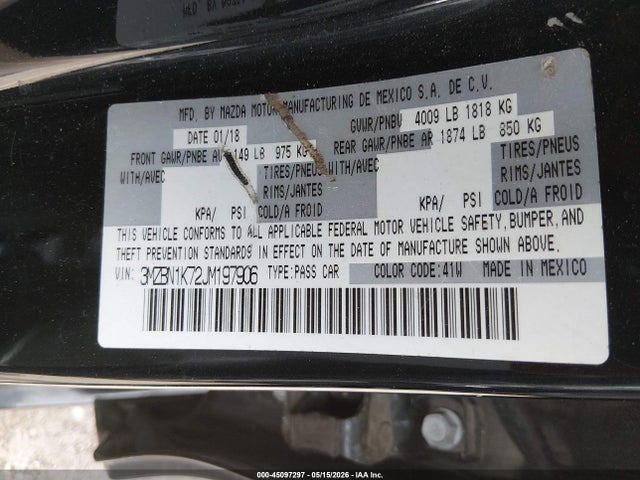 Mazda Mazda3 Sport