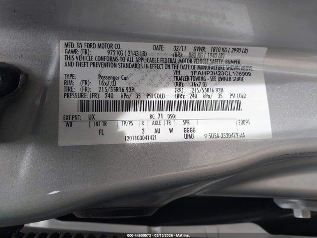 Ford Focus Sel