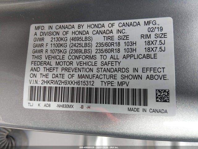 Honda CR-V Touring
