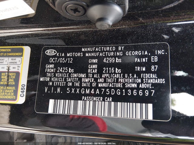 Kia Optima Lx