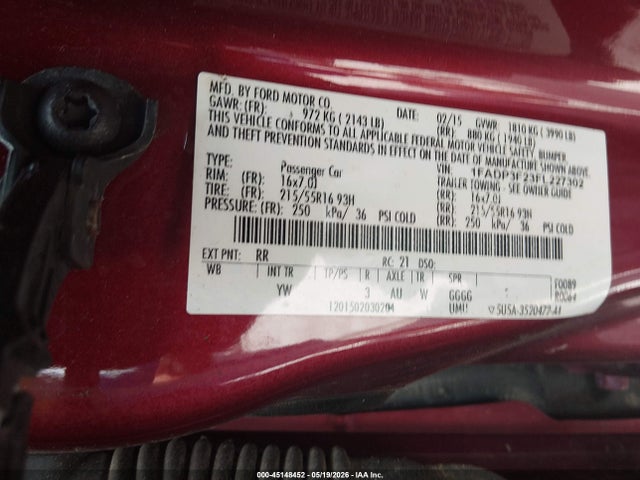 Ford Focus Se